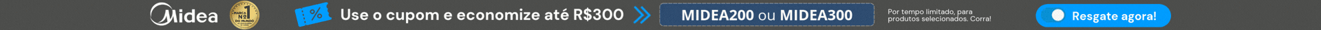 Ar-condicionado Midea com cupom até 300!