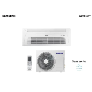 Ar Condicionado Cassete 1 Via Samsung Windfree 18000 BTUS Quente Frio 220V Ar Condicionado Cassete 1 Via Samsung Windfree 18000 BTUS Quente Frio 220V