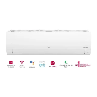Ar Condicionado LG DUAL Inverter AI Voice 18000 BTUs Quente e Frio 220V S3-W18KL31C Ar Condicionado LG DUAL Inverter AI Voice 18000 BTUs Quente e Frio 220V S3-W18KL31C