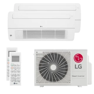 Ar Condicionado Multi Bi Split Inverter Cassete 1 Via LG 18000 BTUs (1x9000+1x12000) Quente e Frio 220V (Z2UW18GFB1.AWGZBR1) Ar Condicionado Multi Bi Split Inverter Cassete 1 Via LG 18000 BTUs (1x9000+1x12000) Quente e Frio 220V (Z2UW18GFB1.AWGZBR1)