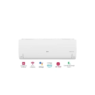 Ar Condicionado Split LG AI Smart Inverter Voice 12000 BTUs Frio 220V S3-Q12JA31E Ar Condicionado Split LG AI Smart Inverter Voice 12000 BTUs Frio 220V S3-Q12JA31E