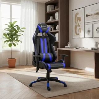 Cadeira Gamer Pro Giratória Altura Regulável Preta E Azul Gallant - (Gcd10gpub-Az) Cadeira Gamer Pro Giratória Altura Regulável Preta E Azul Gallant - (Gcd10gpub-Az)