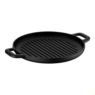 Chapa Redonda Fargo Frigideira Ferro Fundido 27CM 1,3L Pre-seasoned Tramontina Chapa Redonda Fargo Frigideira Ferro Fundido 27CM 1,3L Pre-seasoned Tramontina