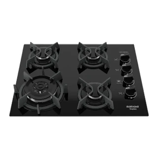 Cooktop Itatiaia Itaplus 4 Bocas Vidro Preto Tripla Chama Bivolt (3700000492)
