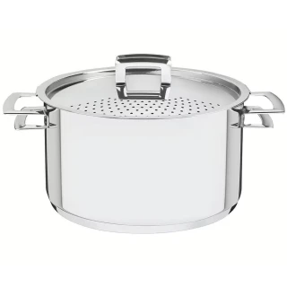 Espagueteira Tramontina Brava Aço Inox Fundo Triplo 6,2L Inox Espagueteira Tramontina Brava Aço Inox Fundo Triplo 6,2L Inox