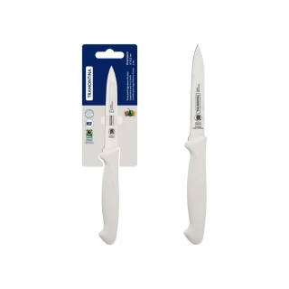 Faca para Legumes 24470-184 Cortador Aço Inox Cabo Branco Tramontina Faca para Legumes 24470-184 Cortador Aço Inox Cabo Branco Tramontina