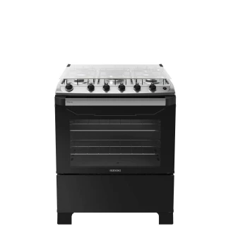Fogão Itatiaia New Dream Piso 5 Bocas Preto Tripla Chama BIVOLT 3700000325 Fogão Itatiaia New Dream Piso 5 Bocas Preto Tripla Chama BIVOLT 3700000325