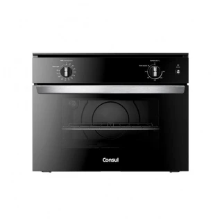 Forno Elétrico de Embutir Consul COB47BE 47L Grill Porta Removível Preto 110V Forno Elétrico de Embutir Consul COB47BE 47L Grill Porta Removível Preto 110V