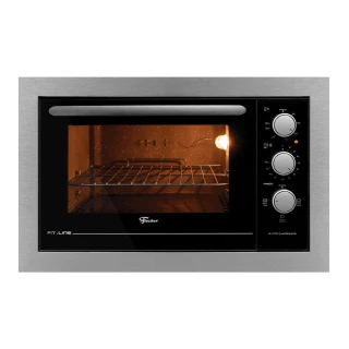 Forno Elétrico de Embutir Fischer Fit Line Inox 48L 127V 34493-95485