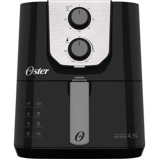 Fritadeira Elétrica Sem Óleo Oster Black Perform 4,5L OFRT510 220V