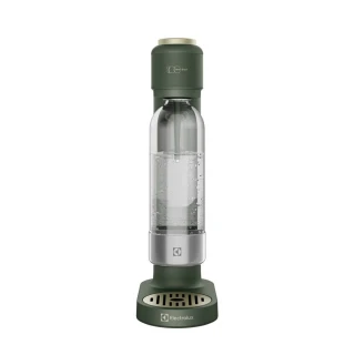 Gaseificador de Água ESM100 para Gaseificar Bebidas Plástico e Inox Design Compacto Verde Electrolux