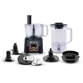 Multiprocessador Arno MP72 Preto 24 Funções 1000W 127V Multiprocessador Arno MP72 Preto 24 Funções 1000W 127V