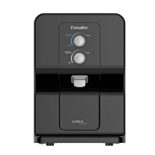 Purificador De Água Esmaltec Acqua7 Preto 220V