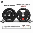 Anilha de Musculação Vulcanizada Emborrachada 10kg Gallant Profissional (GAN10V01A-PT)