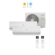 Ar Condicionado Bi Split Inverter Elgin 18000 BTUs (1x9000 + 1x18000) Quente e Frio 220V MTQE18C2CB