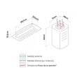 Ar Condicionado Cassete 1 Via Inverter Gree G-linea 22000 BTUS Frio 220V Monofásico R32