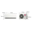 Ar Condicionado LG D Inv AI Air 9000 BTUs Quente e Frio 220V