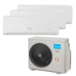 Ar Condicionado Multi Split Tri Split Springer Midea 27000 BTUS (3X9000) Quente- Frio Inverter 220V Cond (38MBTC27M5)