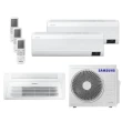 Ar Condicionado Multi Tri Split HW e K7 Samsung Wind Free 28000 BTU (2x12000+1x24000) Quente e Frio Inverter R410 220V (AJ080AXJ4KH/AZ)