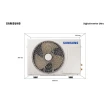 Ar Condicionado Samsung Ultra Inverter 9000 BTUS Frio 220V AR09CVHZAWKNAZ