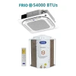 Ar Condicionado Split Cassete 4 Vias Carrier 54000 BTUs Frio Inverter 220V R32 38CCVF54515MCA