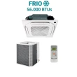 Ar Condicionado Split Cassete 4 Vias Elgin 56000 BTUs Frio Inverter 220V R32 KVFI60C2NA