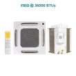 Ar Condicionado Split Cassete 4 Vias Midea Wi-Fi 36000 BTUs Frio Inverter 220V R32 (38CCVF36515MM)
