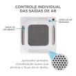 Ar Condicionado Split Cassete 4 Vias Midea Wi-fi 60000 BTUs Frio Inverter 220V R32 38CCVF60515MM
