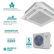 Ar Condicionado Split Cassete Philco Eco Inverter 36000 BTU Frio 220V PAC36000ICFM16
