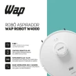 Aspirador De Pó Robo Wap Robot W4000 3 Em 1 Smart 127V