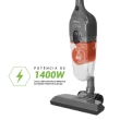 Aspirador de Pó Vertical 2 em 1 Philco PAS1550C 1400W com Filtro Ciclone e Acessórios 220V
