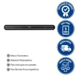 Barra Magnetica para Facas Plenus 26464110 em Polipropileno e Aco Inox para Parede Inox Tramontina