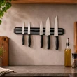 Barra Magnetica para Facas Plenus 26464111 em Polipropileno e Aco Inox para Cozinha Inox Tramontina