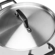 Caçarola Grano Black Funda Aço Inox Corpo Triplo 24CM 4,7L Tramontina