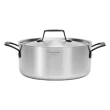 Caçarola Grano Black Funda Aço Inox Corpo Triplo 24CM 4,7L Tramontina