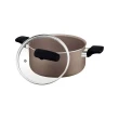 Caçarola Milazzo Alumínio Antiaderente Starflon Max 20CM Amêndoa Tramontina