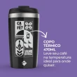 Cafeteira Elétrica Cadence Vambora CAF207 Aço Inox 5 Xícaras Preto-Inox 220V