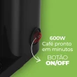 Cafeteira Elétrica Cadence Vambora CAF207 Aço Inox 5 Xícaras Preto-Inox 220V