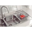 Cesta Aramada Retangular Aço Inox Alça Regulável para Pias Inox Tramontina