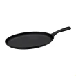Chapa Oval Fargo Frigideira Ferro Fundido com Revestimento Antiaderente 18CM Pre-seasoned 0,4L