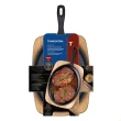 Chapa Oval Tramontina Fargo 28766018 Ferro Fundido Pre-seasoned com Tábua