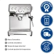 Conjunto Cafeteira e Moedor Tramontina By Breville Express Aço Inox 110V