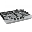 Cooktop a Gás Midea CYB4B 4 Bocas Inox Tripla Chama Acendimento Automático Inox Bivolt