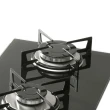 Cooktop Fischer 2 Bocas Vidro Preto Chama Rápida Bivolt 7726-11474