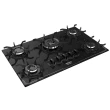 Cooktop Itatiaia Itamaster 5 Bocas Vidro Preto Bivolt 3700000343