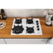 Cooktop Itatiaia Itaplus 4 Bocas Vidro Branco Tripla Chama Bivolt (3700000493)