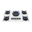 Cooktop Itatiaia Itaplus 5 Bocas Vidro Branco Tripla Chama Bivolt (3700000495)