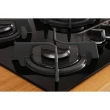 Cooktop a Gás ITATIAIA Itaplus 3700000494 5 Bocas Vidro Temperado Tripla Chama Preto Bivolt