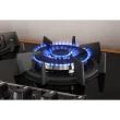 Cooktop a Gás ITATIAIA Itaplus 3700000494 5 Bocas Vidro Temperado Tripla Chama Preto Bivolt