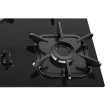 Cooktop Mueller 5 Bocas Vidro Preto Tripla Chama Bivolt 601270003